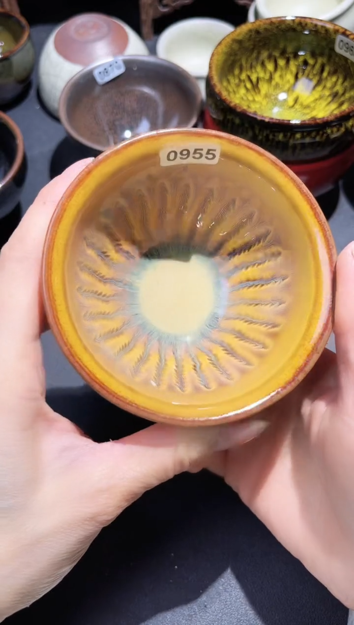 【闪购商品】茶盏轩韵茶器建窑建盏955