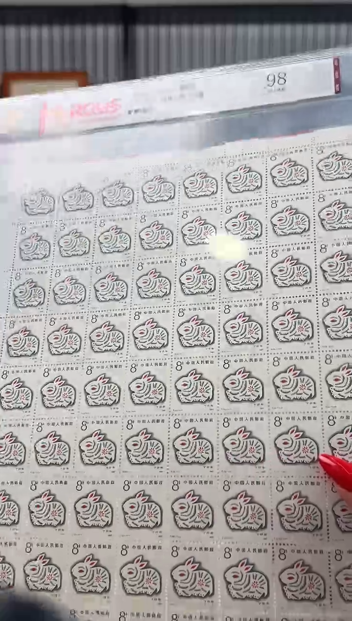 【闪购商品】T112生肖兔大版邮票 封装评级