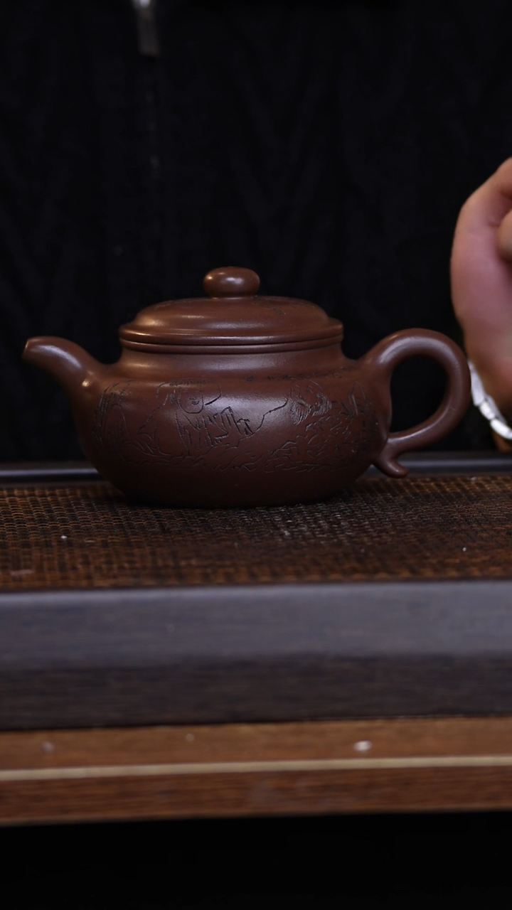 茶壶紫砂宜兴手工原矿紫砂壶001