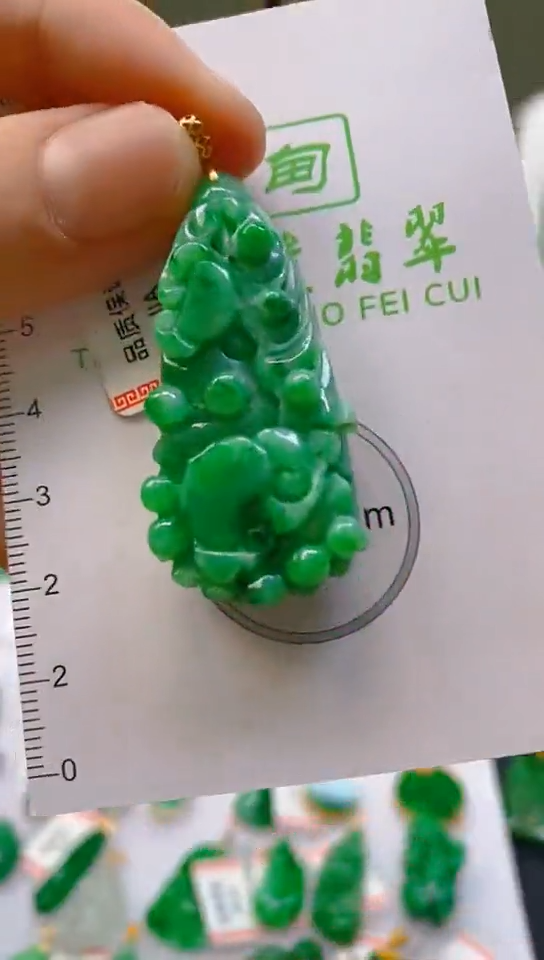 【闪购商品】翡翠颈饰18K金镶嵌新号开播，全场乱卖
