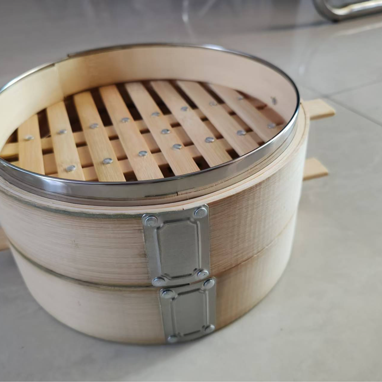 把手手柄蒸笼屉小笼包笼商用饺子竹柄蒸笼竹制小蒸笼家用小笼包子