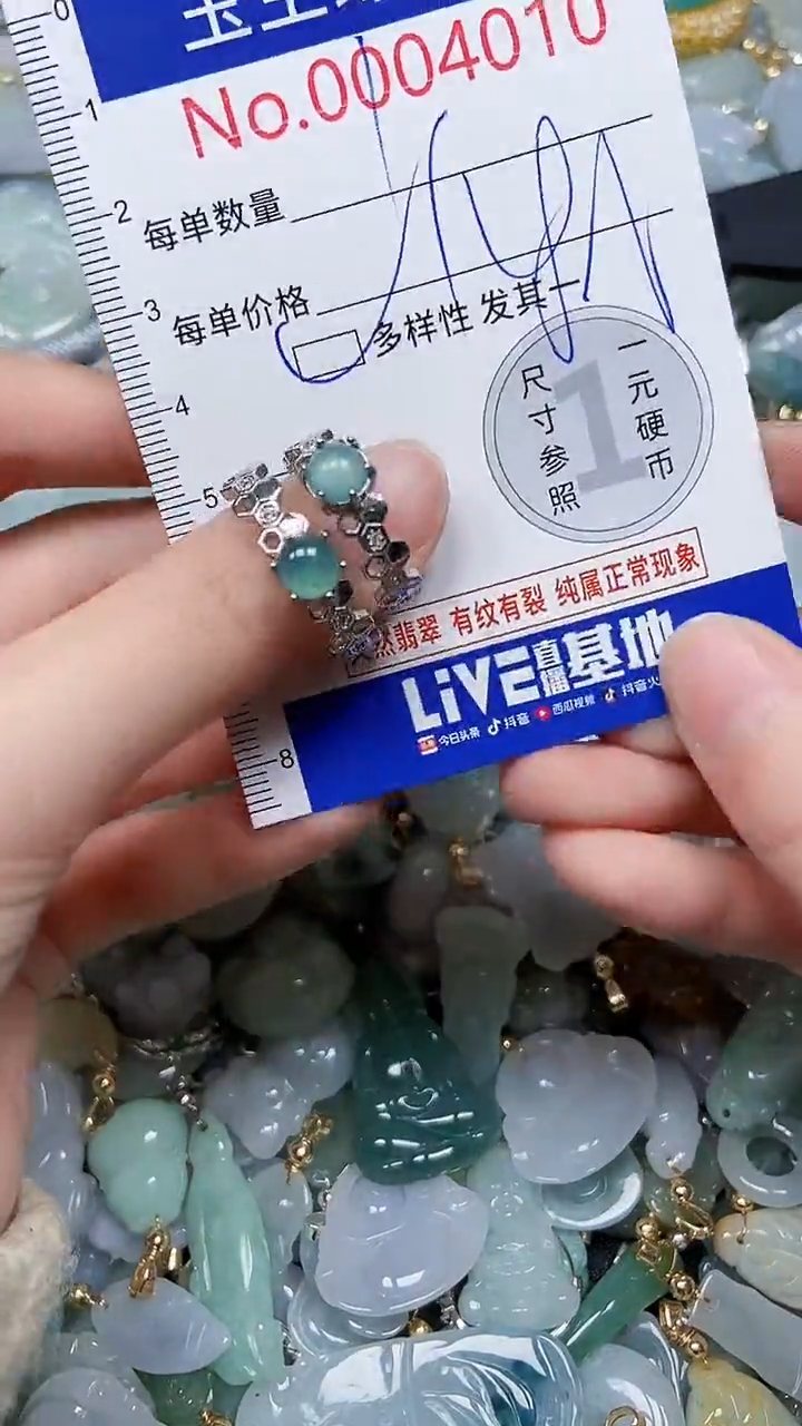 【闪购商品】翡翠颈饰未镶嵌闪购00004010多样性发其一