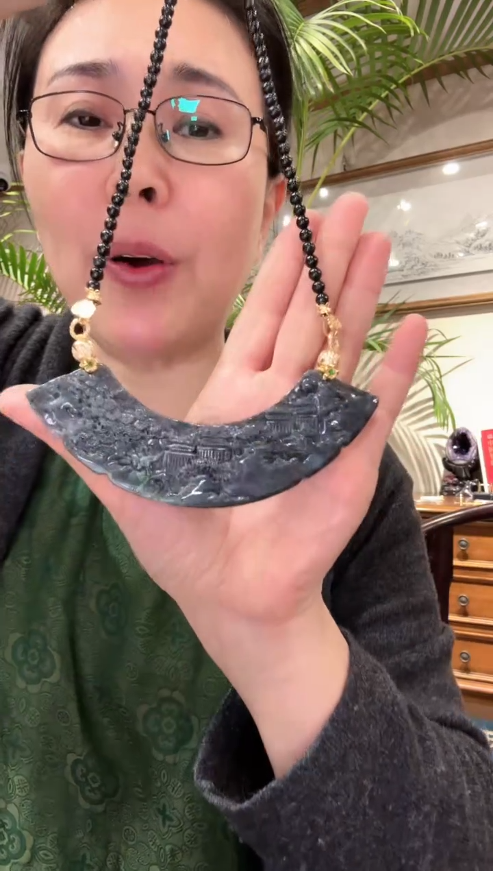 【闪购商品】翡翠颈饰未镶嵌国风