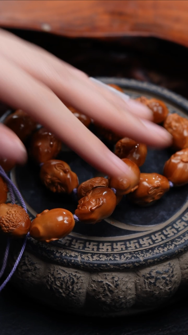 【闪购商品】橄榄核手串/手链管理和+