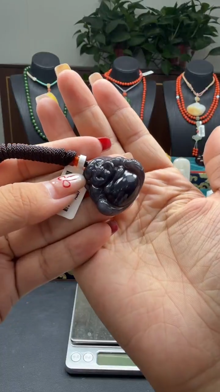 和田玉未镶嵌颈饰h007