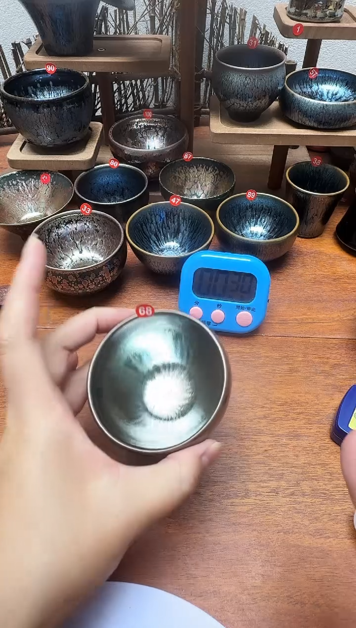 茶盏往**风68号建盏工匠茶器