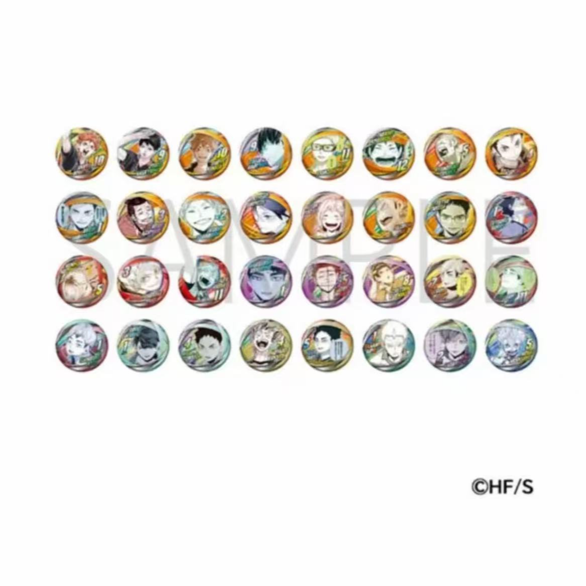 【排球少年】粉丝节 原画吧唧 盲盒（代拆）