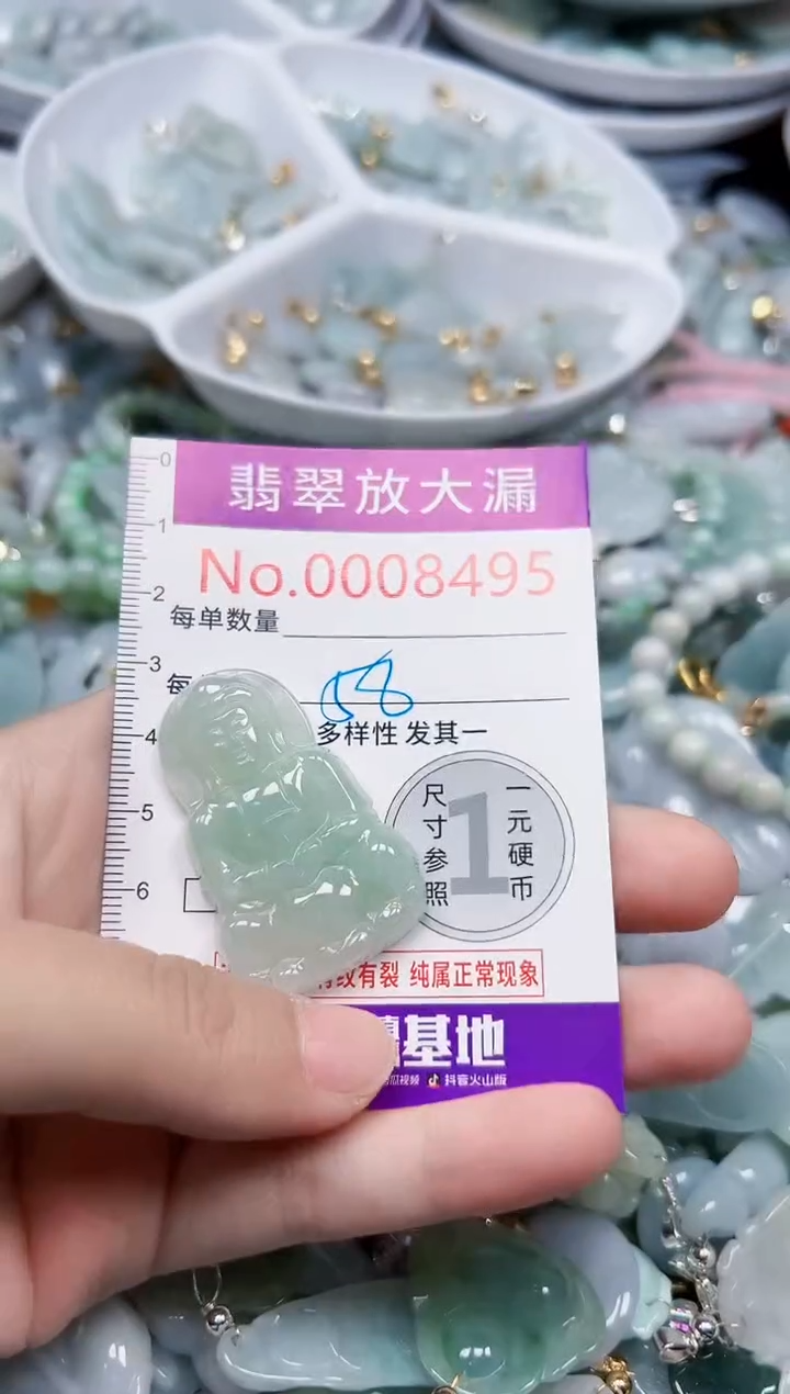 颈饰未镶嵌翡翠8495