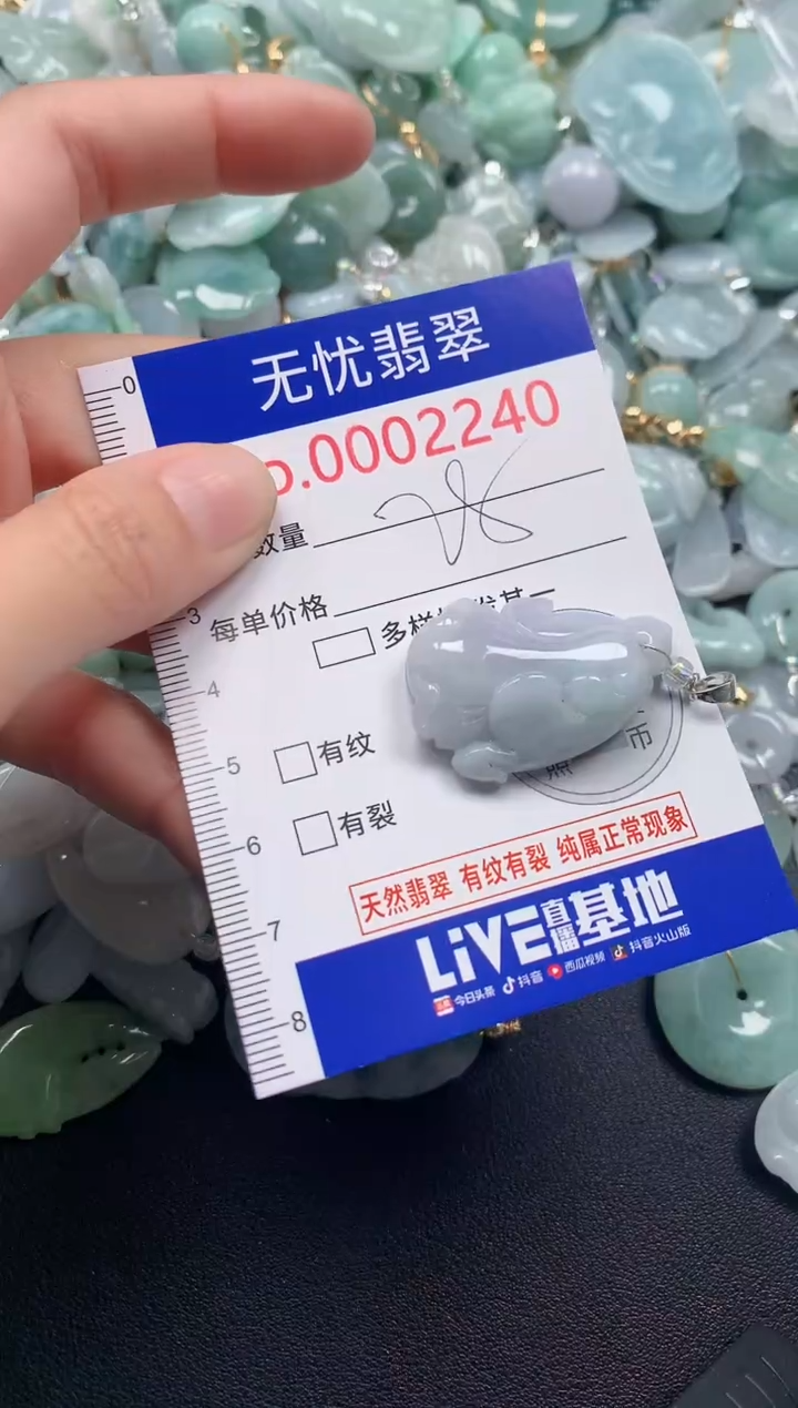 颈饰未镶嵌翡翠2240