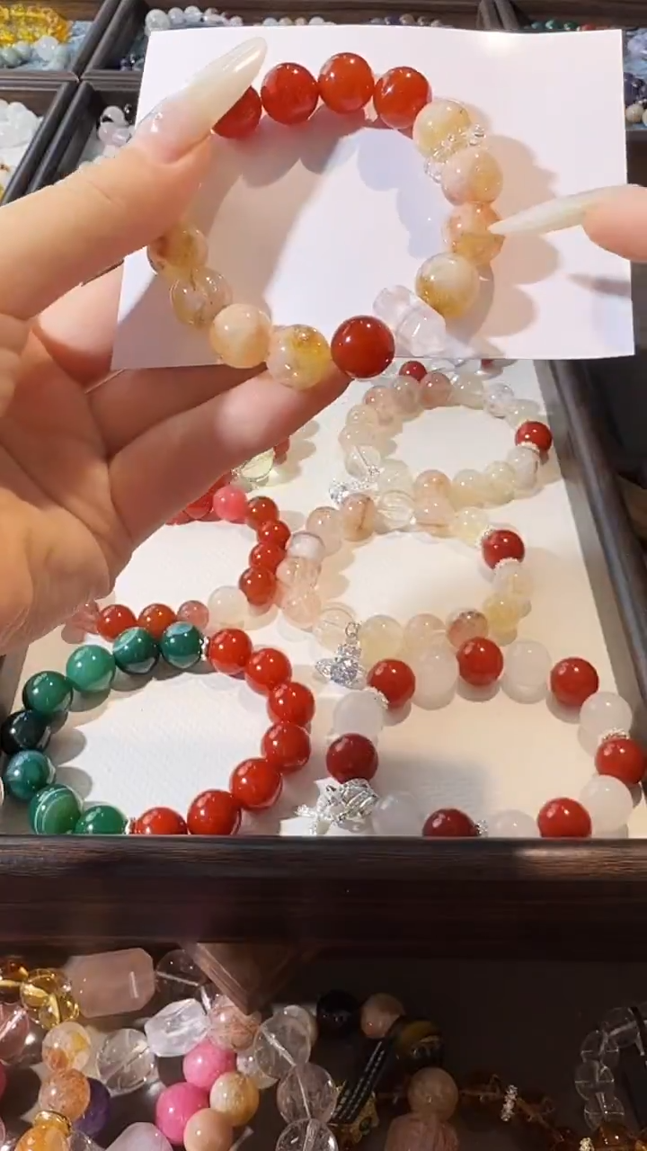 未镶嵌手链水晶1