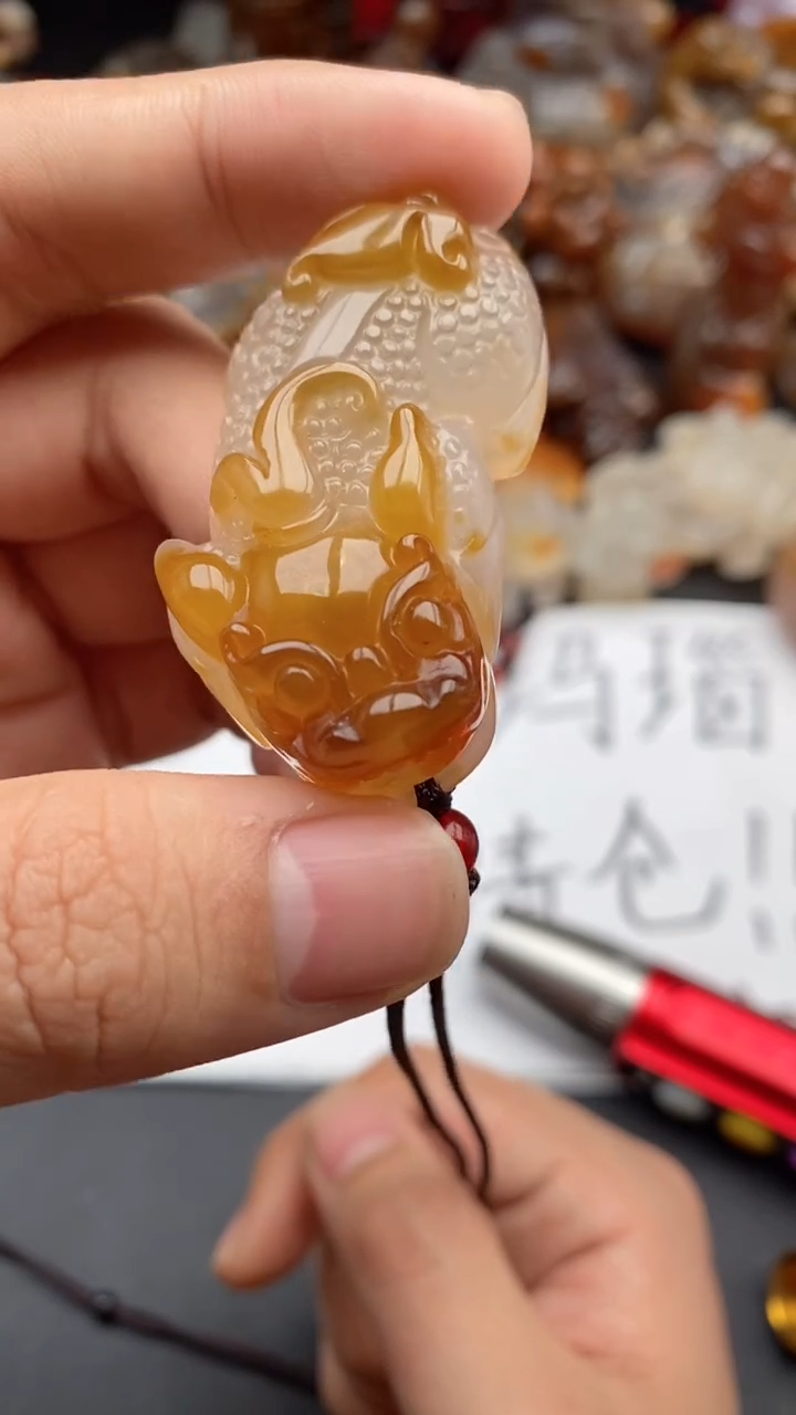 【闪购商品】玛瑙/玉髓颈饰未镶嵌11