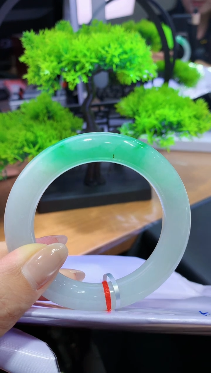 未镶嵌手镯翡翠K51天然A货缅甸翡翠56.3总价13万定金2万