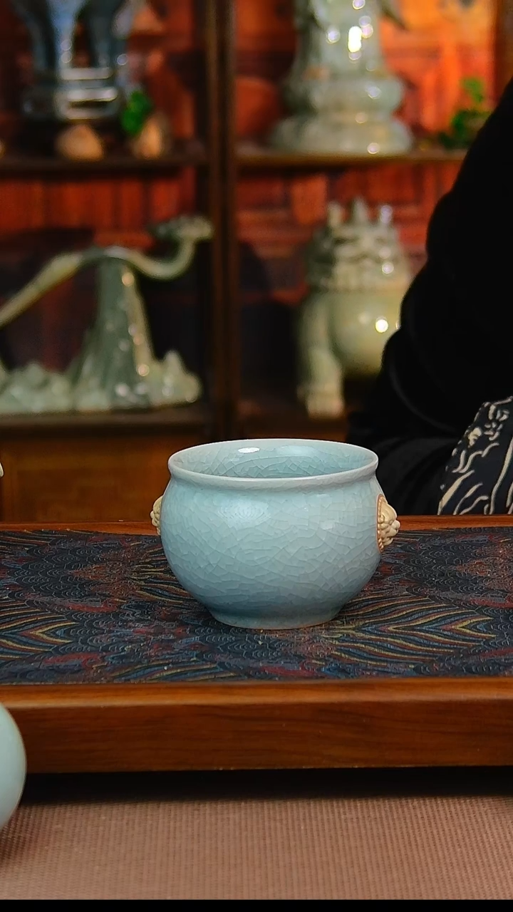 原矿汝瓷福利单杯，全品