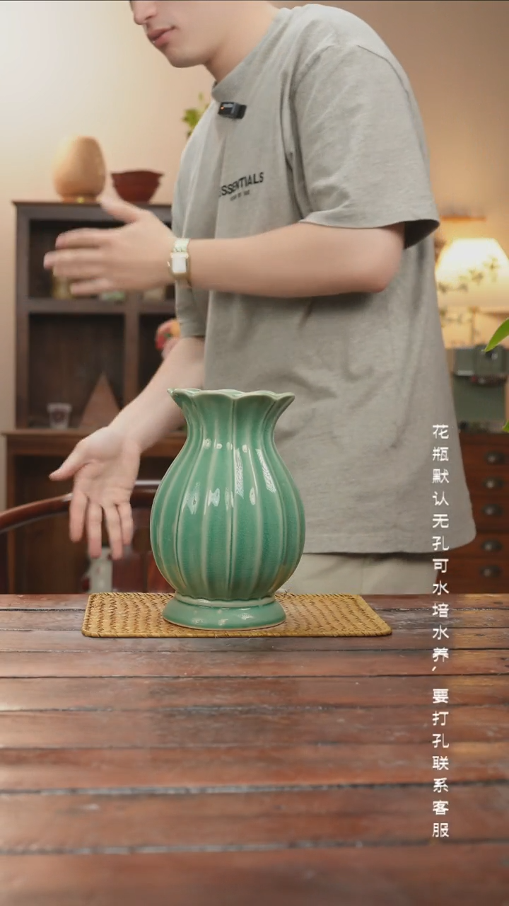 景德镇艺术感手作花瓶