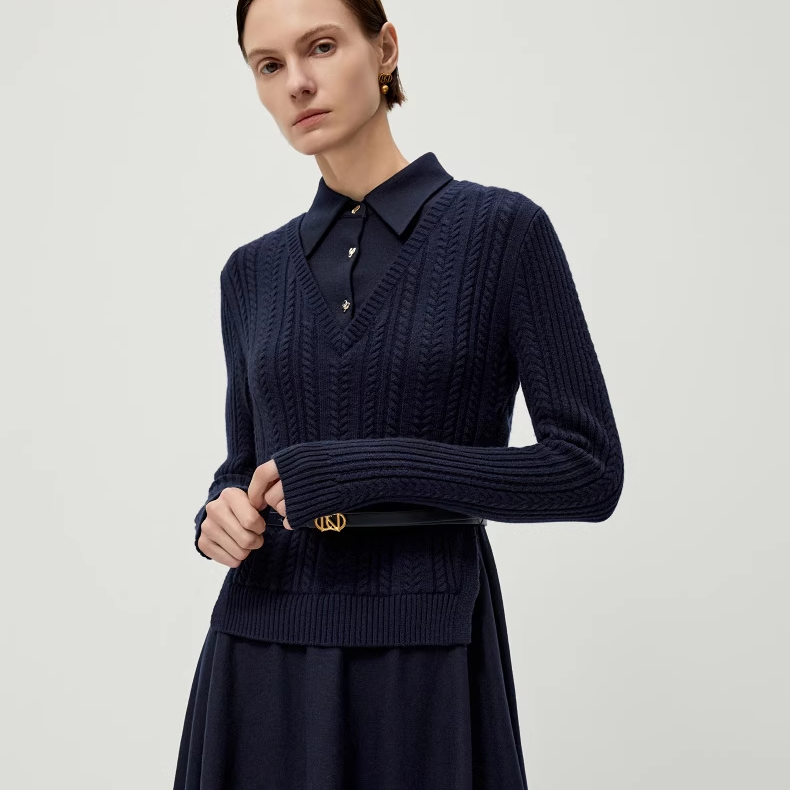 【羊羊专属】【100绵羊毛】NEXY.CO/奈蔻连衣裙XF05703Q7