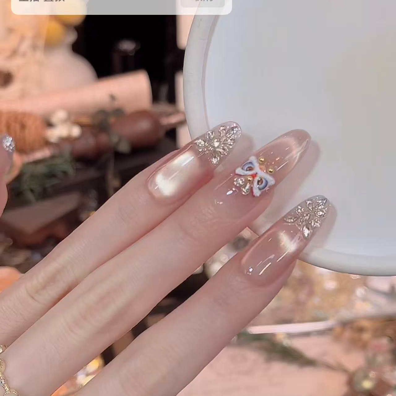 狮王- painted clear bow 纯手工穿戴甲 10片装