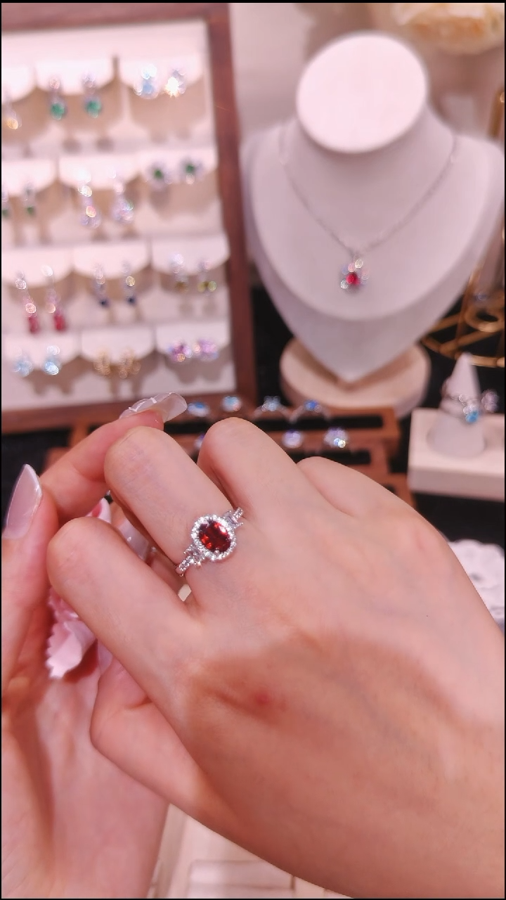 合金无红色戒指 