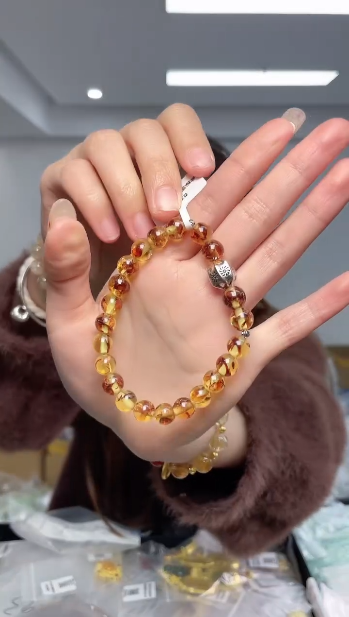 【闪购商品】琥珀（花珀）裸石未镶嵌（多样性单个发货）