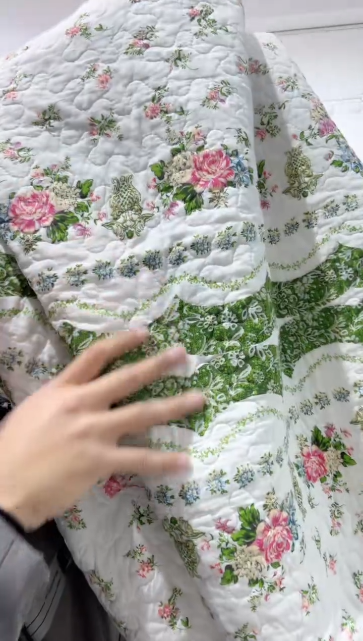 棉220*230纯棉床盖51号微瑕