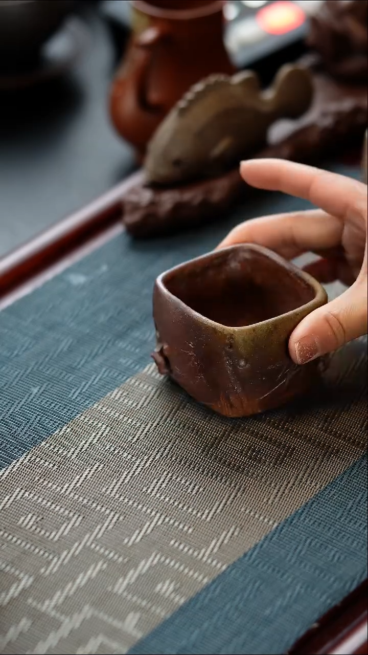 紫砂茶杯紫砂主人杯
