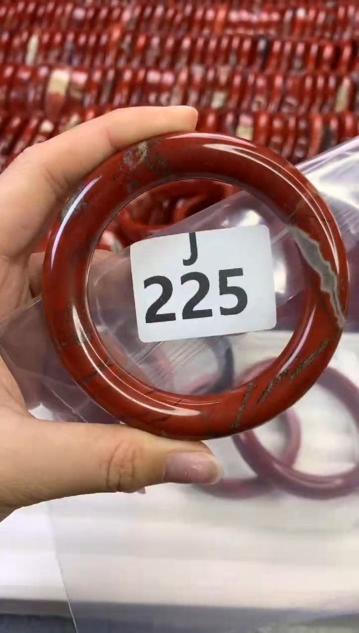 【闪购商品】碧石红碧石手镯J未镶嵌225-59