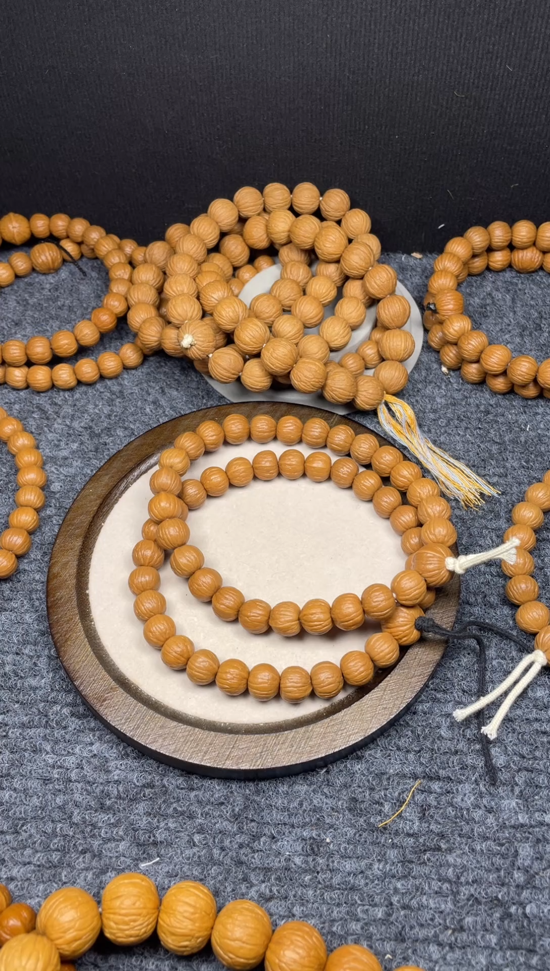 手串猴头核桃凤羽