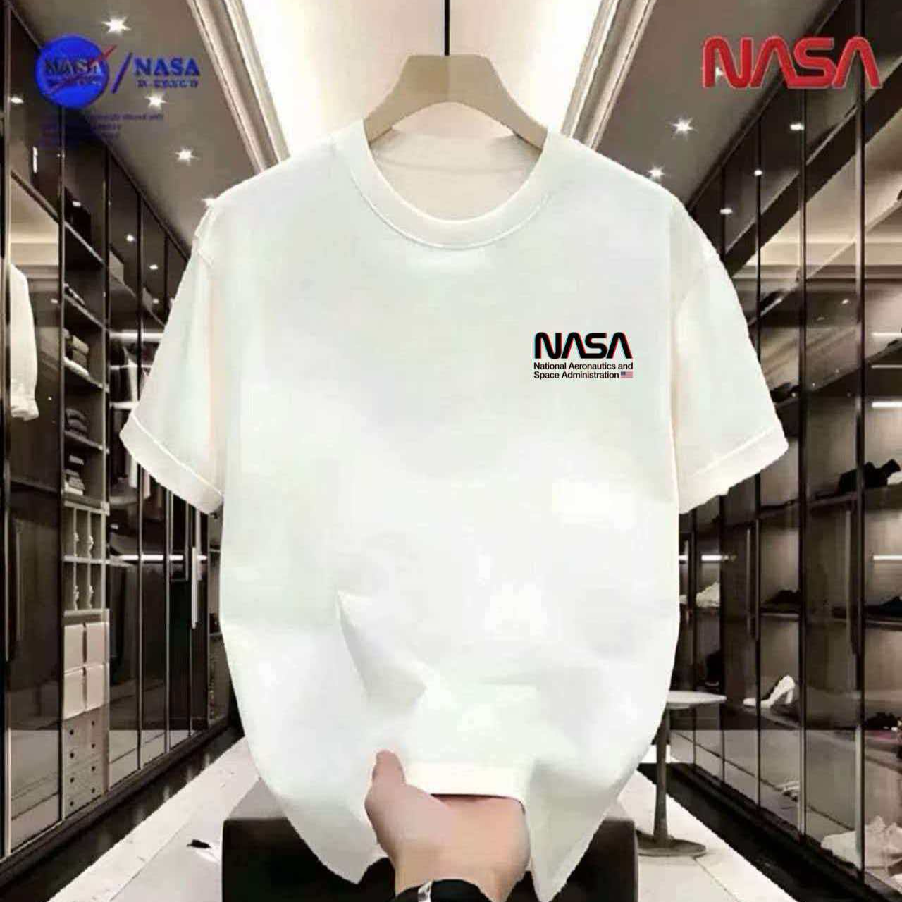 NASAT 联名夏季圆领短袖T恤微宽松时尚男女同款百搭半袖