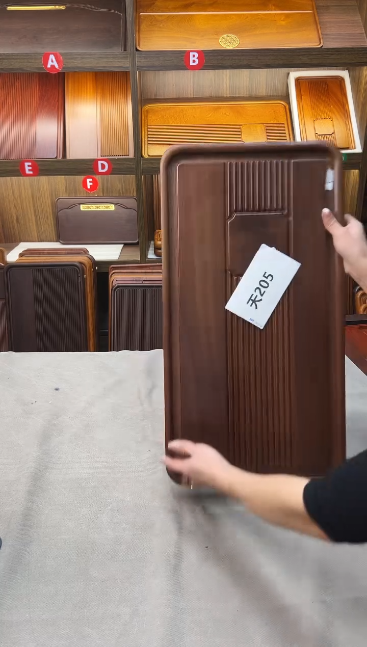 微瑕花梨木同福  60*32*4  编码天205