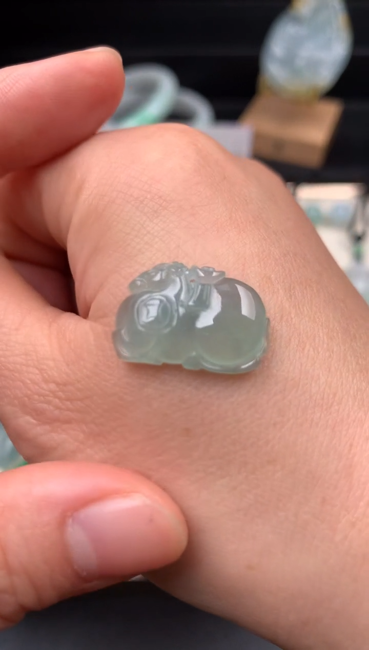 吊坠(不含链)未镶嵌翡翠马