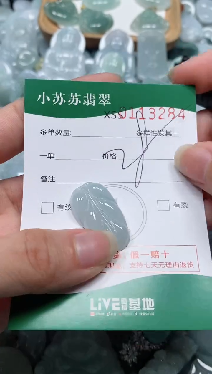 【闪购商品】翡翠未镶嵌颈饰闪购商品0113284