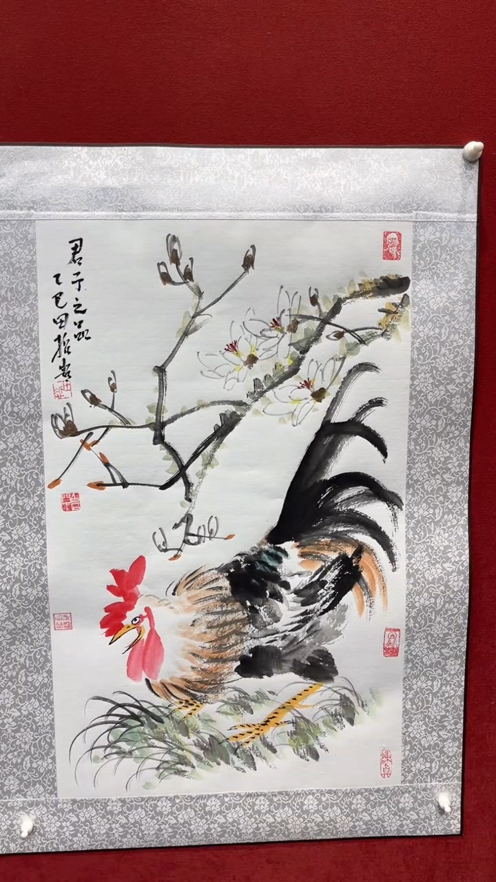 【闪购商品】国画田哲手绘国画作品18