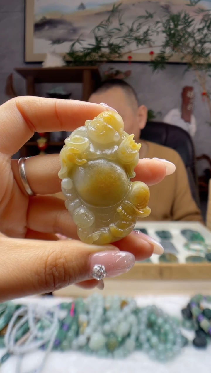 【闪购商品】定制翡翠未镶嵌佛公