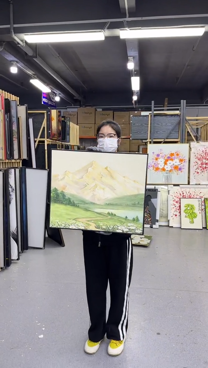 竖款5060电表箱砂岩画