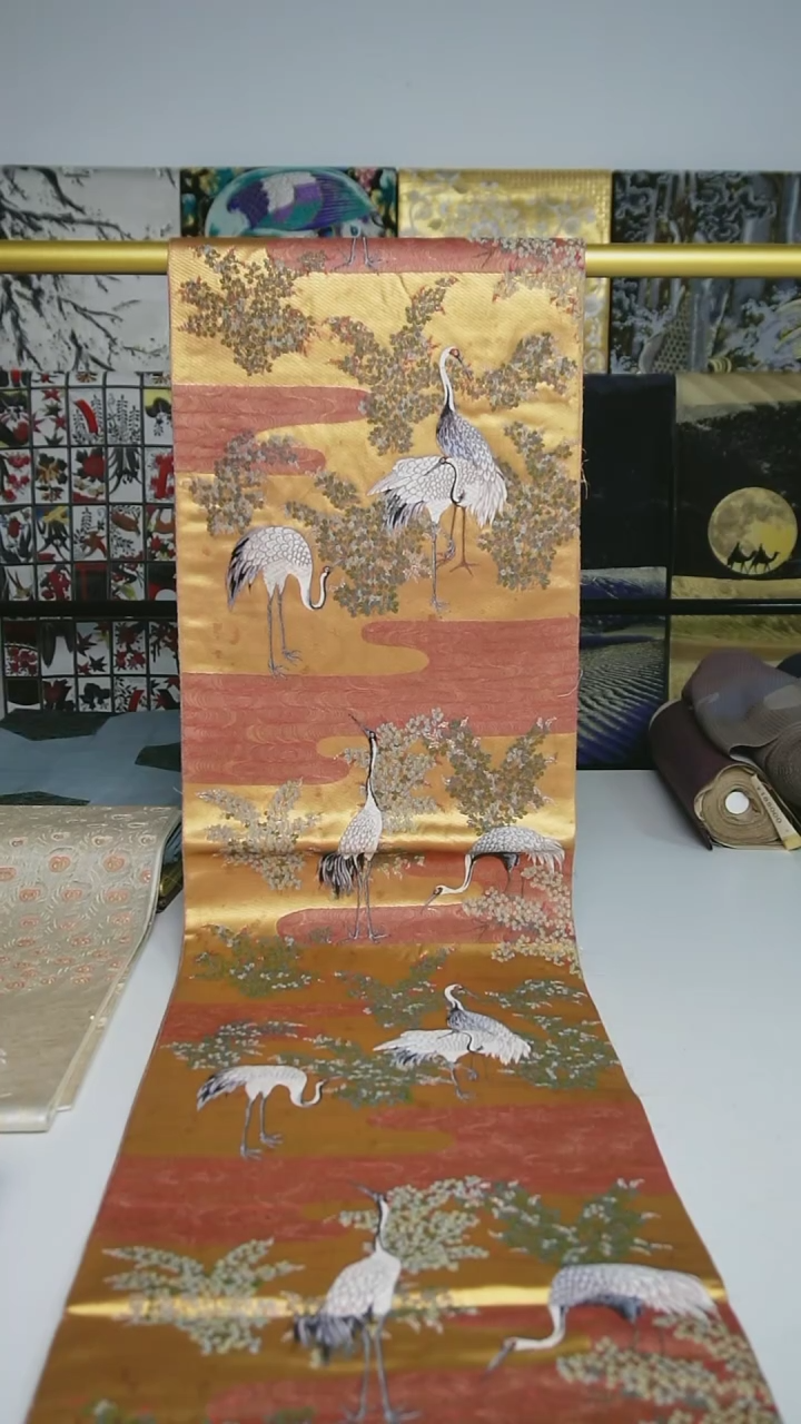 【闪购商品】织绣织锦114仙鹤细密织