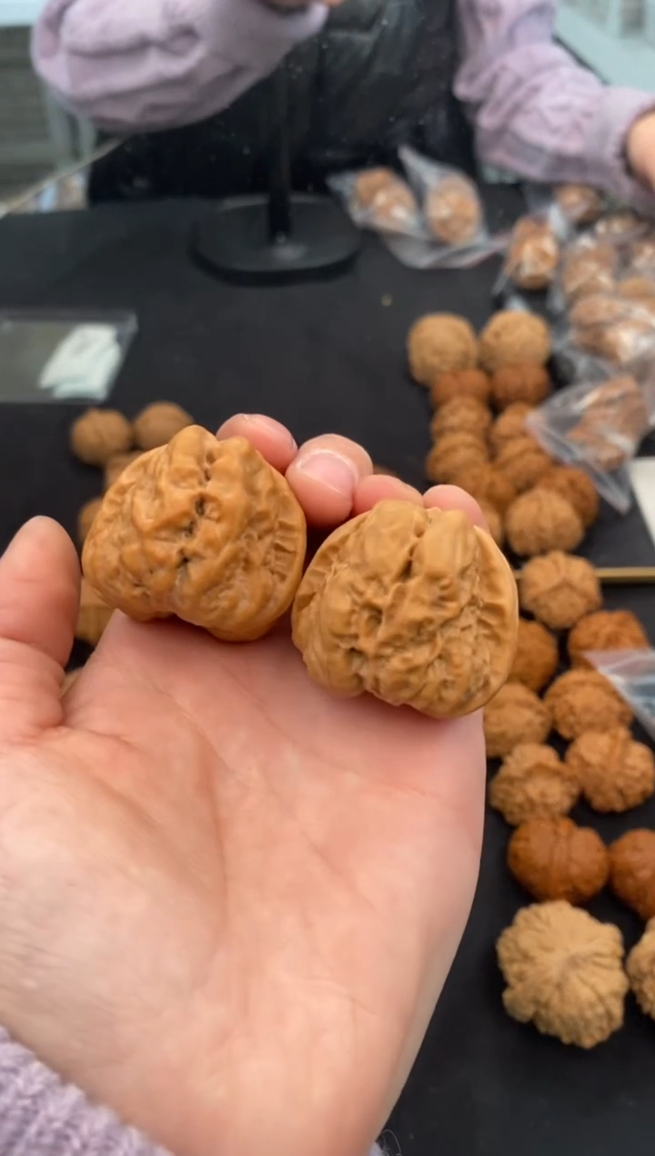 【闪购商品】文玩核桃把件延庆蛙35-t887