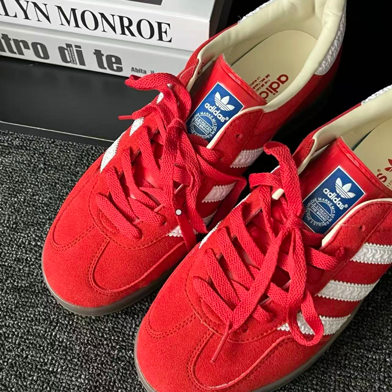 Adidas三叶草GAZELLEINDOOR SHOES经典低帮运动板鞋「T头鞋IF1808