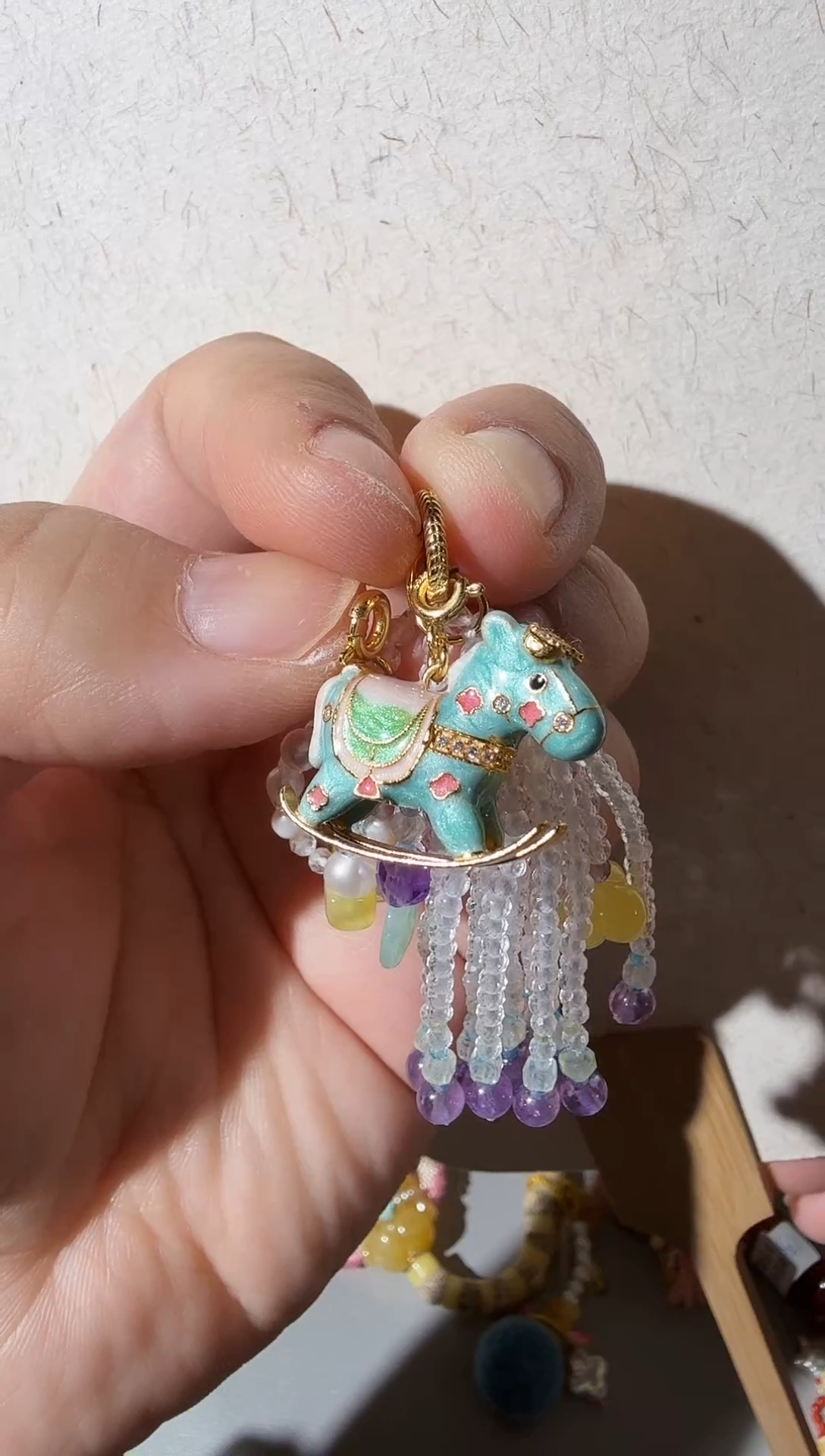 琥珀吊坠(不含链)未镶嵌琥珀水晶吊坠提溜