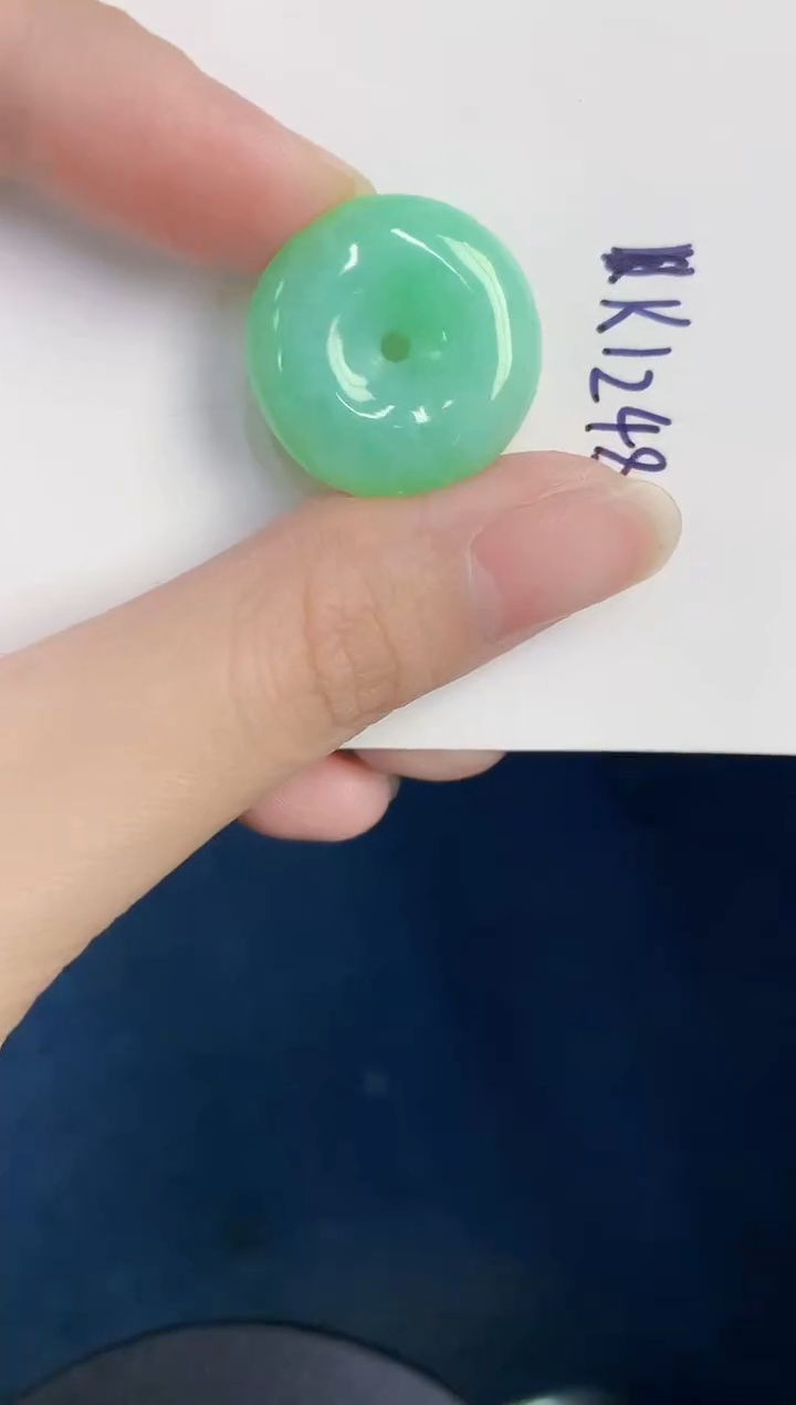 颈饰未镶嵌翡翠天然翡翠缅甸A货