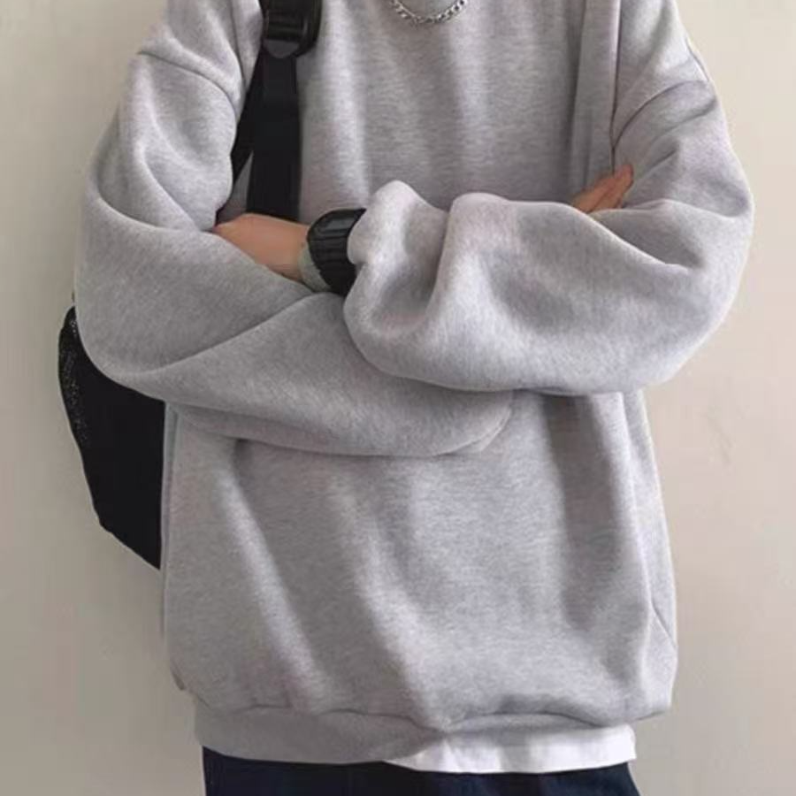 （300-399）秋冬长袖男士卫衣休闲圆领韩版ins