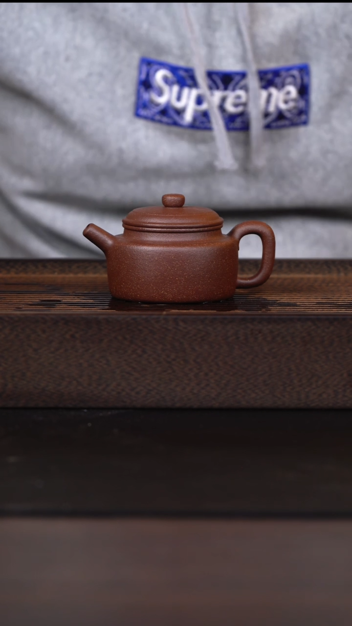 茶壶紫砂桃花泥德钟