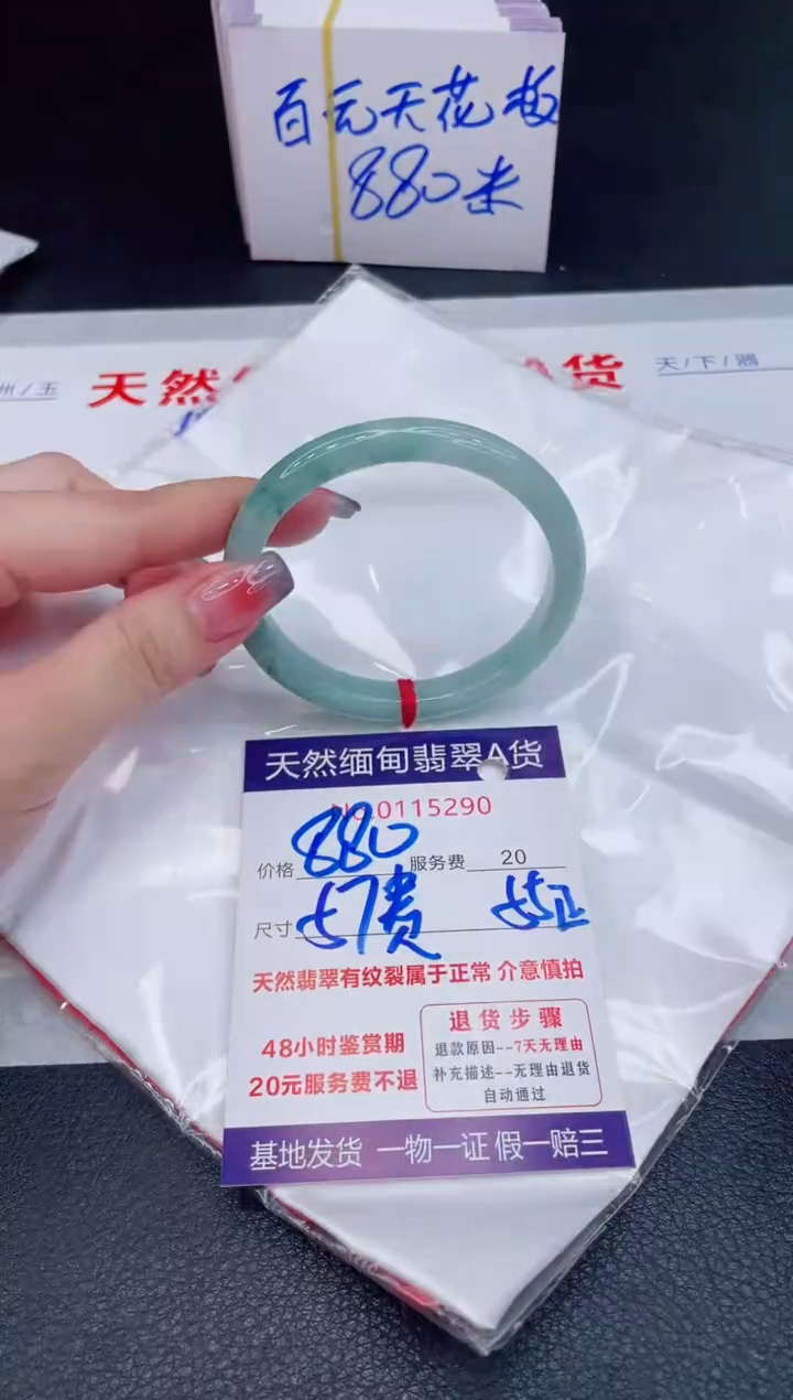 未镶嵌手镯翡翠880.00
