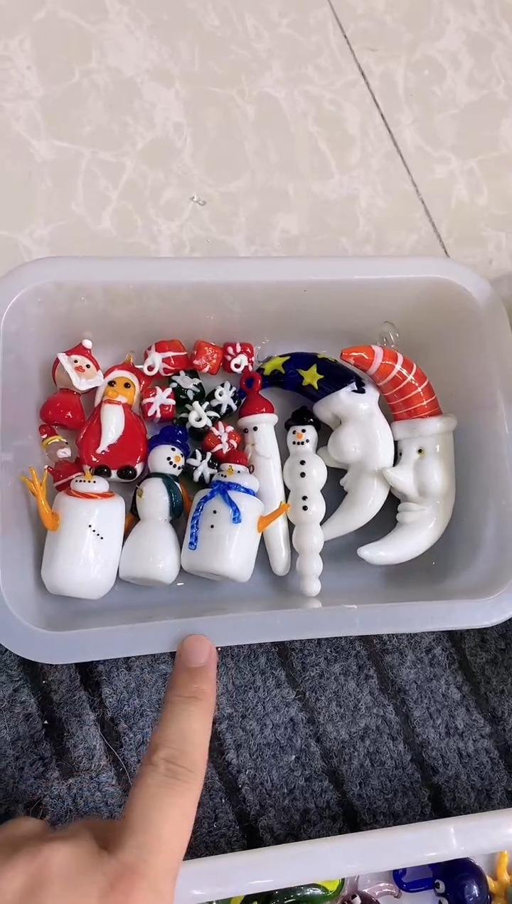 琉璃手工艺品瑕品套餐12件（瑕品不退换）