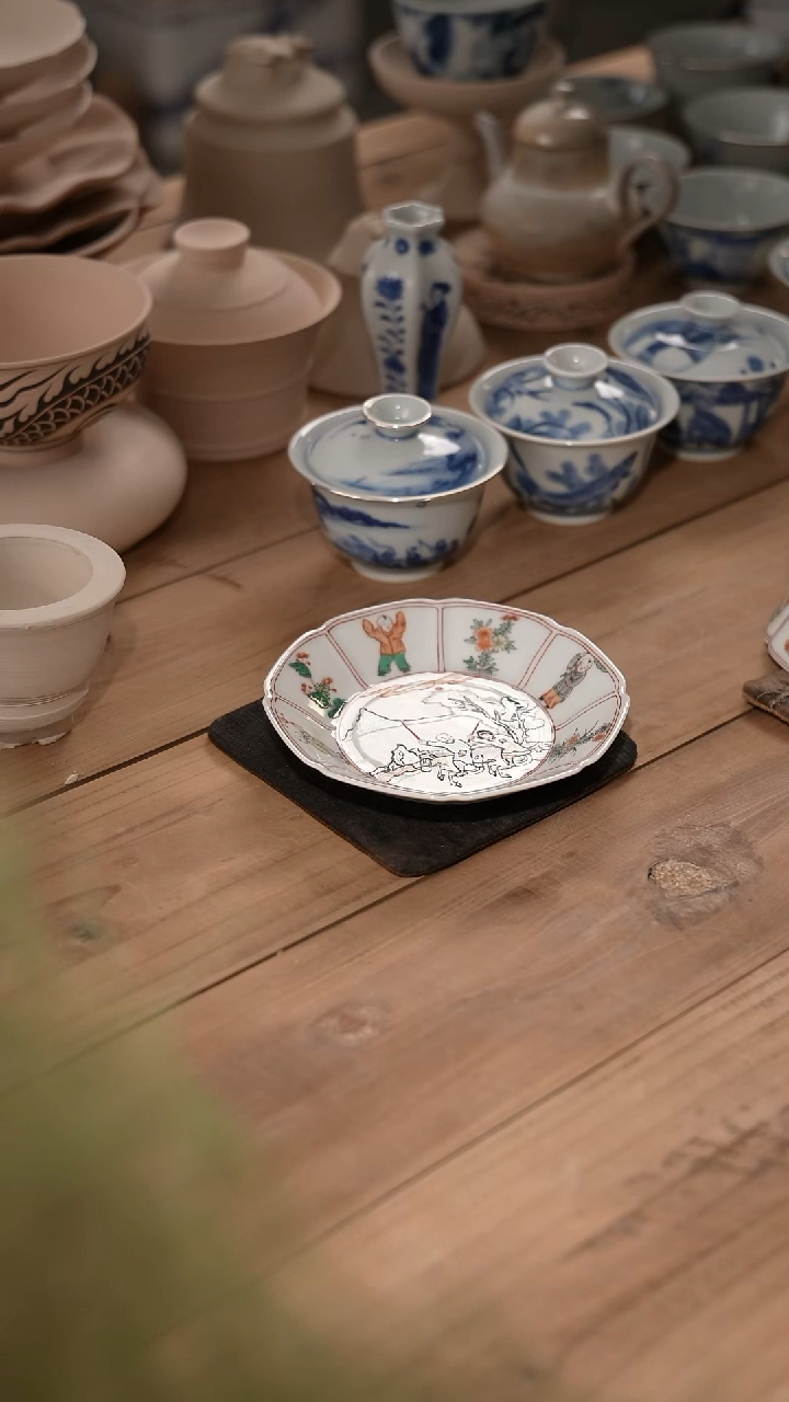 摆件陶景德镇陶瓷摆件