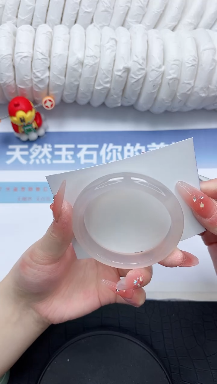 石英质玉未镶嵌手镯259-54