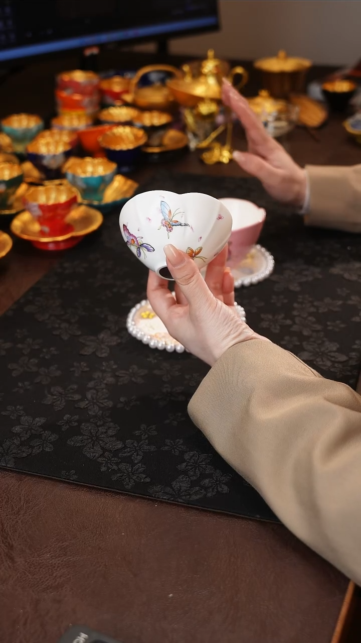 茶杯紫砂【宜景窑系列】杯子