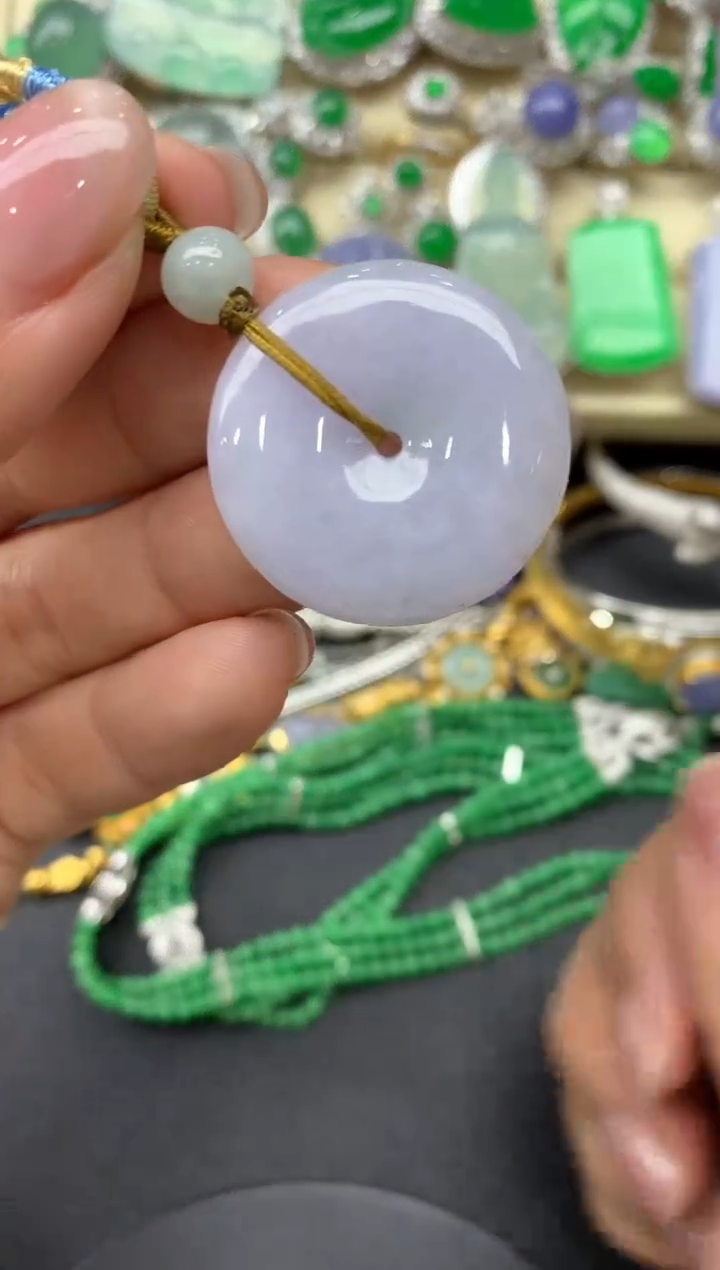 【闪购商品】翡翠颈饰未镶嵌87中国好珍宝