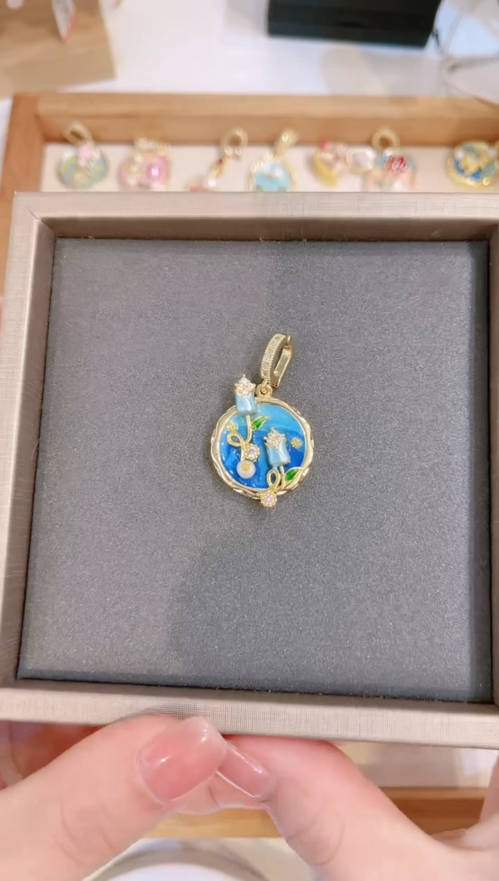 【闪购商品】淡水珍珠颈饰合金吊坠