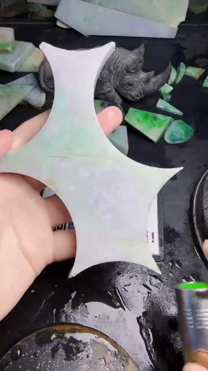 未镶嵌挂件翡翠一*玊天然翡翠034