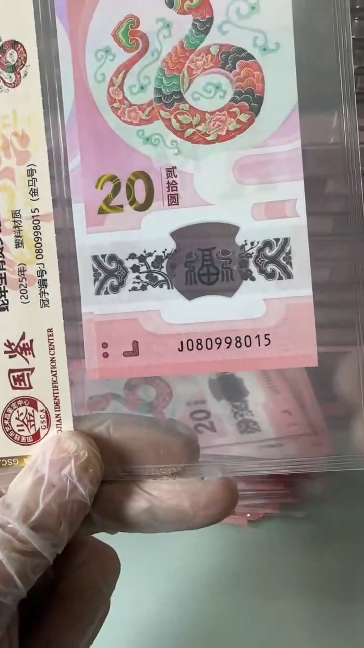 【闪购商品】塑料080998015-蛇钞单张！！