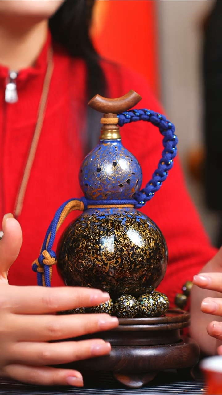 【闪购商品】JO184过年首选中国非遗大漆酒葫芦